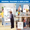 Dry Erase White Board with Stand Double Sided 36"X24" Magnetic