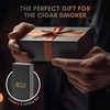Mantello Torch Lighter, Cigar Butane Lighter- Single Flame Cigar Torch
