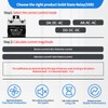 ReleyWell Solid State Relay, 40A DIN Rail SSR Relay with