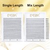 280Pcs 20D Pre made Fan Eyelash Extensions D curl 0.05mm