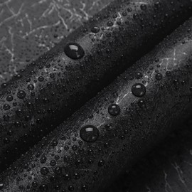 Heroad Contact Paper Black Peel and Stick Wallpaper Black Silk Textured Contact Paper Matte and Glossy Environmentally Friendly Materials Upgrade for Countertops Bathroom Kitchen 17.3”x118”