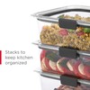 Rubbermaid 10-Piece Brilliance Food Storage Containers with Lids for Lunch,