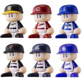 Pawapuro-kun Narabun.Central League x Complete Set of 6 Types Full Comp Gacha Capsule Toy