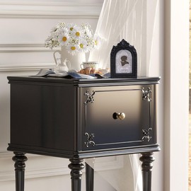 SIKOO Vintage Mini Picture Frame2.5 × 3.5 Ornate Picture Frame Table Top Wall Mount Small Picture Frame, Retro Decor, Black (2.5x3.5)