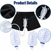 Removable Urine Bag Shorts – Reusable Urinary Collection Underwear with