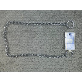 MPP New With Tags Dog Pet Chain 26" Collar Choke Training Silver Color Heavy 3.0 mm