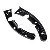 Unbranded Gloss Black Rear Fender Support Brackets For Harley 09-13
