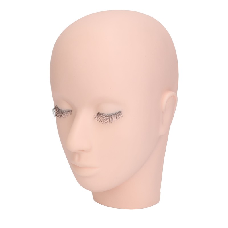 Eyelash Mannequin Head 3 Layers High Density Lash Extension Makeup