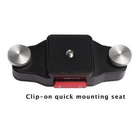 WEPOTO Quick Release Plate, Capture Camera Clip, Shoulder Strap, Waist Belt to Attach Camera Holder, Compatible with Fuji/Canon/Sony/Nikon/Lycra/Pocket Cameras