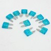 sourcingmap 10 Pcs Car Mini ATC ATO Blade Fuse 15A
