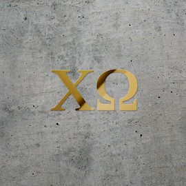 Transparent Decal Stickers of Omega Letter (Metallic Gold) Premium Waterproof Vinyl Decal Stickers for Laptop Phone Accessory Helmet Car Window Mug Tuber Cup Door Wall Decoratio ANDstic916914GO040522