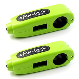 2 PCS Car Motorcycle Handlebar Brake Lever Grip Throttle  Lock Security Anti Theft Protection Locks