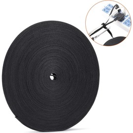 Velcro, Cable Ties, Velcro Fasteners, Cable Bands, Freely Cut, Strong, Heat Resistant, Reusable, Wire Organization, Cable Consolidation, Storage Tape, For Office, Home, Rooms, Luggage Packaging,