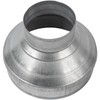 8" to 4" Inch Galvanized Steel Round Duct Reducer -