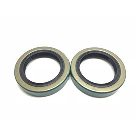 (Pack of 2) WPS (TM) Trailer Axle Hub Wheel Grease Seal 171255TB 3500# E-Z Lube Axle 1.719'' X 2.565'' 10-19