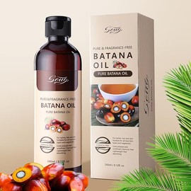 1 PCS Soug Organic Batana Oil, 8.12 Oz Batana Oil for Hair Growth Oil Bantana Natural Hair Growth Oil Raw for Batana Oilor Men & Women