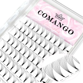 Lash Extension C Curl 8D 8mm Premade Fans Eyelash Extensions 0.07 Premade Volume Eyelash Extensions 3D/4D/5D/6D/8D/10D Short Stem Pre Fan Eyelashes 8 to 15mm (8D-0.07-C-8mm)