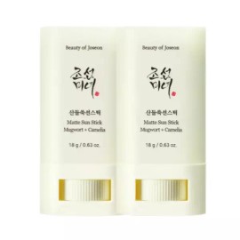 Sangpum Sangse Chamjo 조선미녀 산들쑥 선스틱 18g 2입 기획 Joseon Beauty Mugwort Sun Stick 18g 2-Pack