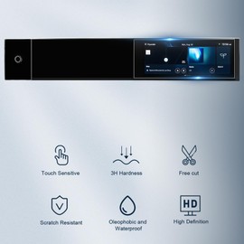 BIBIBO Tucson NX4 2025 Premium Navigation Film, Protective Film for H-yundai Tucson NX4 2025 12.3 Inch, Nano Screen Protector, Scratch-Resistant Screen Protectors (Navigation Pack of 2)