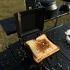 Sandwich Maker, Double Sided Camping Foldable Maker Nonstick Coating Hot