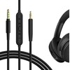 Geekria Cable de audio con micrófono compatible con Bose QuietComfort