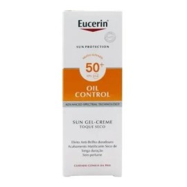 Eucerin Protector Solar Oil Control Fp50 Sun Gel Toque Seco                                                                                           