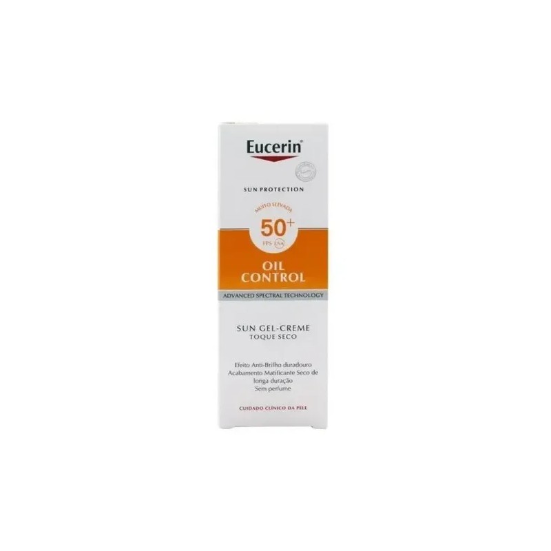 Eucerin Protector Solar Oil Control Fp50 Sun Gel Toque Seco
