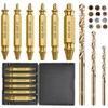 9 PCS Damaged Screw Extractor Set, Screw Grab Screw Removal