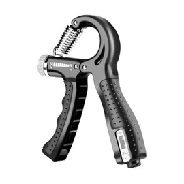 Ejercitador de Mano Ajustable con Resorte, Fortalecedor de Agarre Resistencia 10-60 KG Dedos Mano Entrenamiento Rehabilitacion Sistema de Conteo