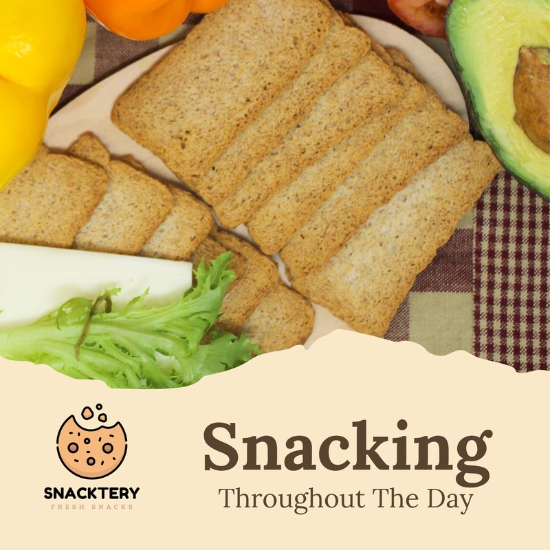 Snacktery Whole Wheat Melba Toast - All Natural Thin and