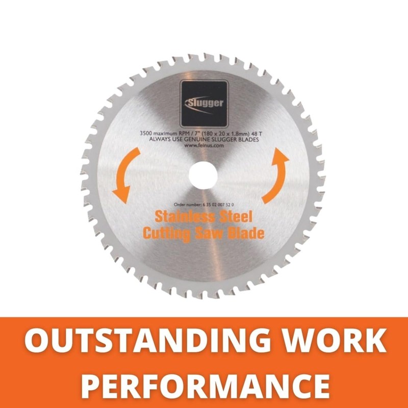 Slugger by Fein Stainless Steel Cutting Saw Blade - Fast