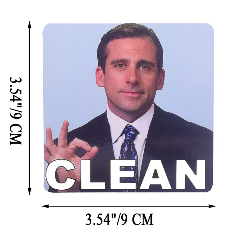 Clean and Dirty Magnet，Dishwasher Magnet Clean Dirty Sign Indicator，Reversible Dish