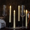 yunsheng Battery Operated LED Window Candles with Remote Timer, 8
