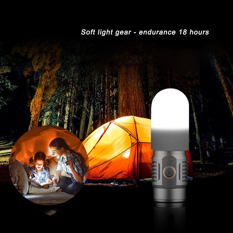 T40 Super Bright Flashlight USB Rechargeable Mini Flashlight for Camping