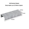 Aacehlh 10000pcs No.12 Staples,Standard 1/4 Inch Length,24/6 Standard Staples for