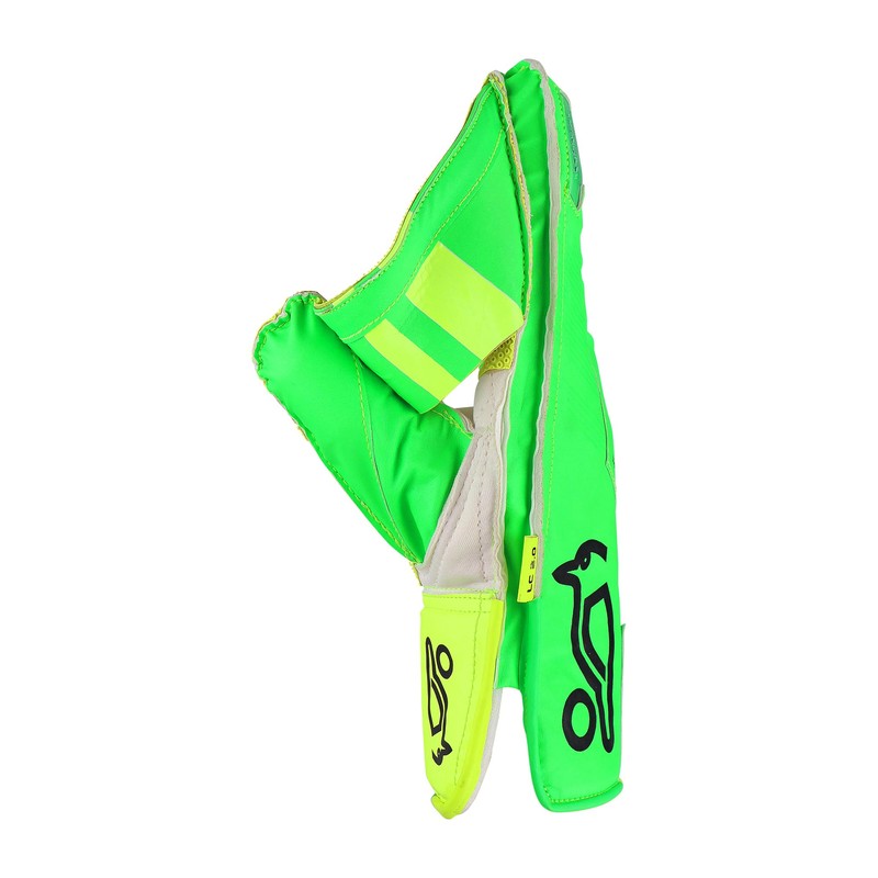 Kookaburra LC 3.0 Wicket Keeping Glove, Size Junior, Green/Yellow