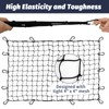 Cargo Net for Truck Pickup 4'x6' Stretches to 8'x12' Heavy