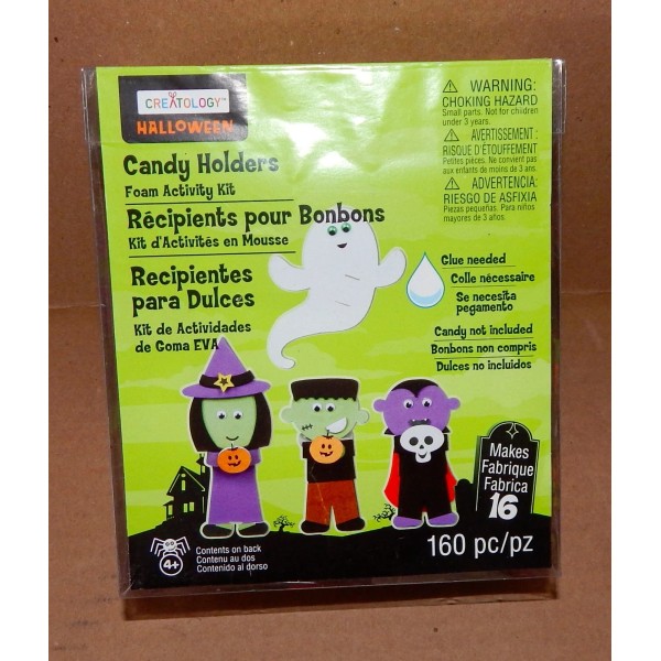 Creatology Halloween Candy Holders Foam Activity Kit 160pc Creatology 4+