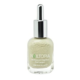 Nailtopia Bio-Sourced, Chip Free Nail Lacquer - All Natural, Strengthening Biotin and Superfood-Infused Polish - Chip Resistant Formula - Quick-Dry, Long Lasting Wear - Union Square Pair - 0.41 oz