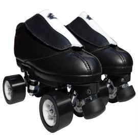 Epic Element Black Quad Speed Skates - 9