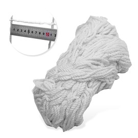 Soccer Net 6X4FT, Tbest Kids Football Net for Garden,Backyard,White Football Goal Replacement Net for Goals with Trapezoidal Sides (Net Only)