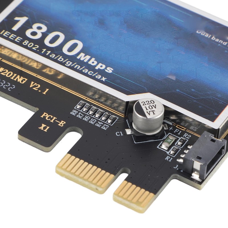 PCIE Wireless Network Card Desktop Dual Band Gigabit Network Card