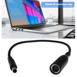 Create idea 2Pcs Laptop Power Converter Cable 7.4mm Female to 4.5mm Male Dongle Tip DC Power Converter Cable Compatible with Dell Inspiron Latitude Studio XPS Vostro, 30cm