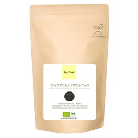 English Blend Organic Black Tea 2023 Harvest Loose Leaf 500g Origin: India Sri Lanka Cup Medium Balanced Aromatic Floral