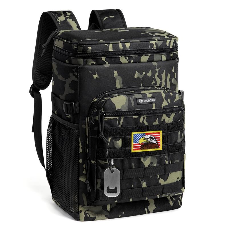 Cambond Backpack Cooler 38 Cans Tactical Lunch Backpack for Men