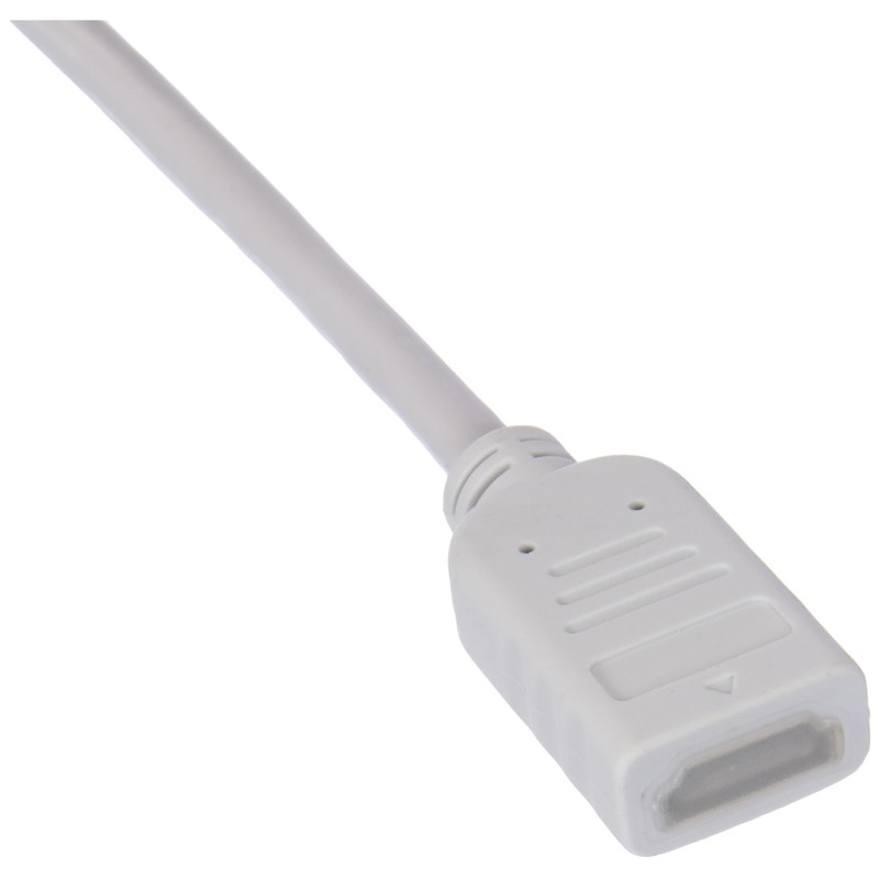 Goobay 51745 Mini DVI/HDMI Adapter Cable, White, 0.1 m Cable