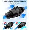 8AN Fuel Check Valve, Male 3/4-16 Thread Check Valve Assembly,