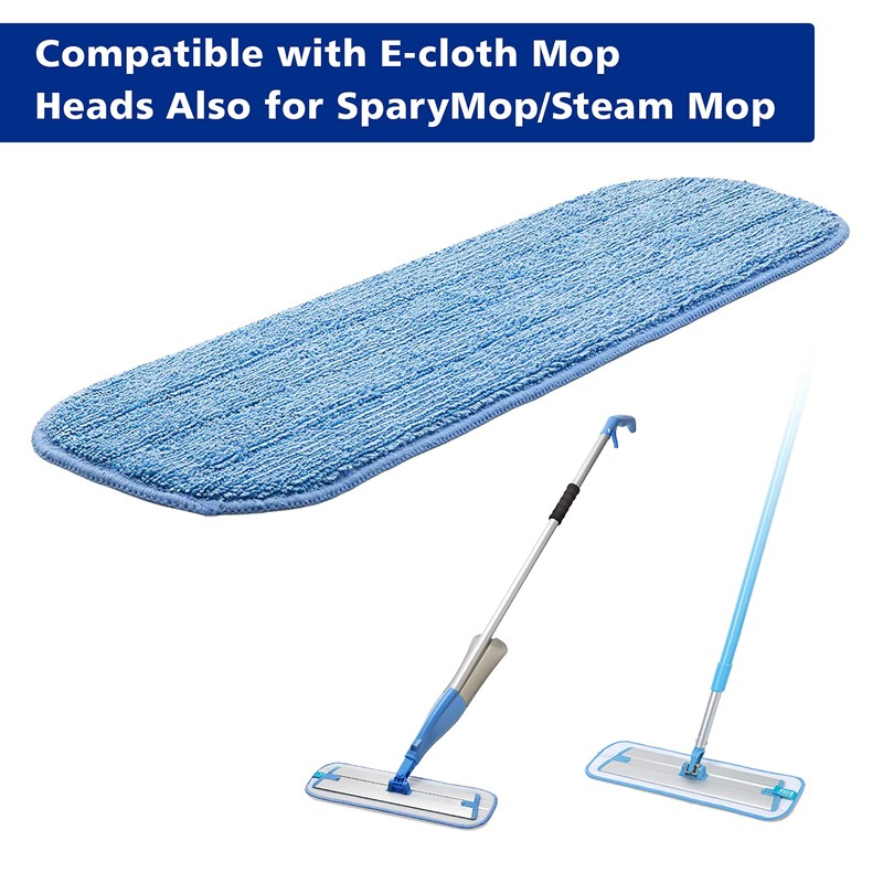 Replacement Washable Microfiber Absorbing Pads - Compatible with E-Cloth Deep
