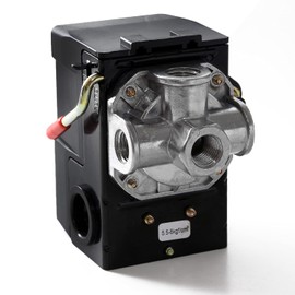 Pressure Switch, Compressor Pressure Switch (4 Port Type/220 V), Compressor Switch, Side Switch Type, Replacement, For Repairing, Air Compressor (Taiko)