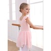 MdnMd Dance Ballet Leotards for Girls Toddler with Skirt Combo